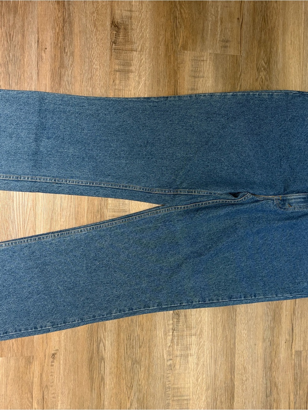 Levi's Orange tab straight-Leg Denim Jeans in Medium Blue